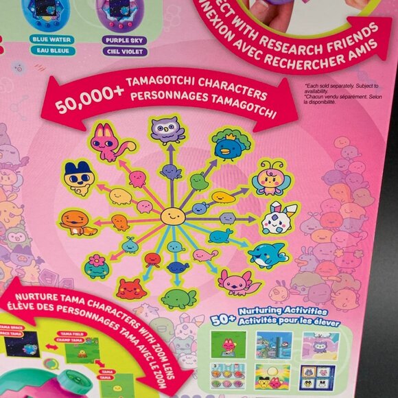 Tamagotchi Paradise Zoom Pink Land Digital Pet Toy Bandai US Version In Hand - Picture 5 of 7